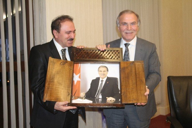 Karabük Esnaf Odaları Başkanlarından Şahin’e Ziyaret