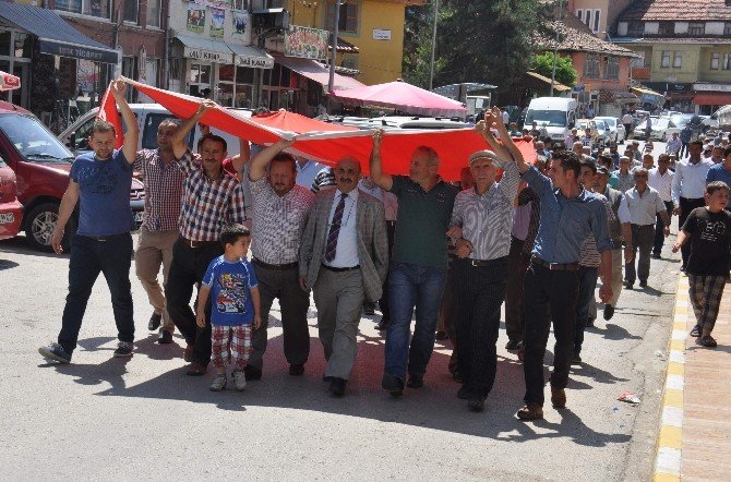 Eskipazar’da ’Teröre Lanet’ Yürüyüşü
