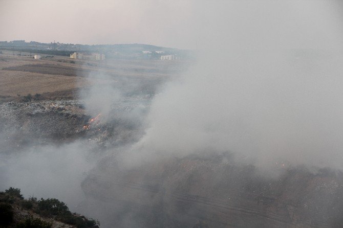 Safranbolu’da Çöp Depolama Alanında Yangın