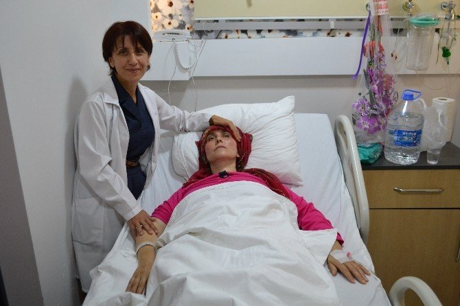 Karnından 4.5 Kiloluk Tümör Çıktı