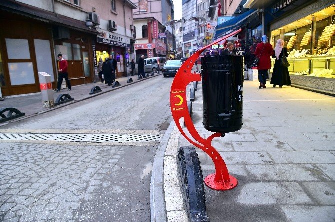 Kastamonu Belediyesi Yeni Çöp Kovaları Aldı