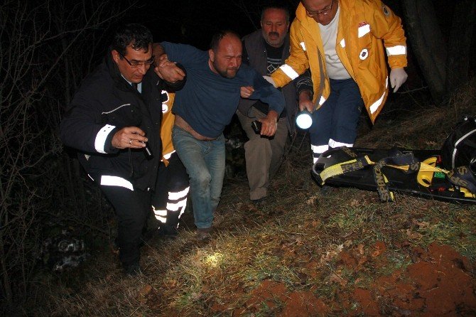 Kaza Yapan Kamyon Sürücüsü, Gözyaşlarını Tutamadı