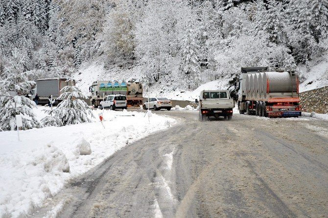 Ilgaz’da Kar Yağışı