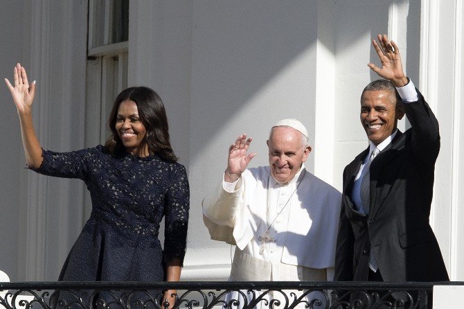 Papa Francis İlk Kez Beyaz Saray’da