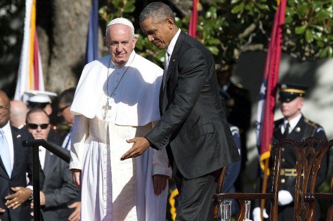 Papa Francis İlk Kez Beyaz Saray’da