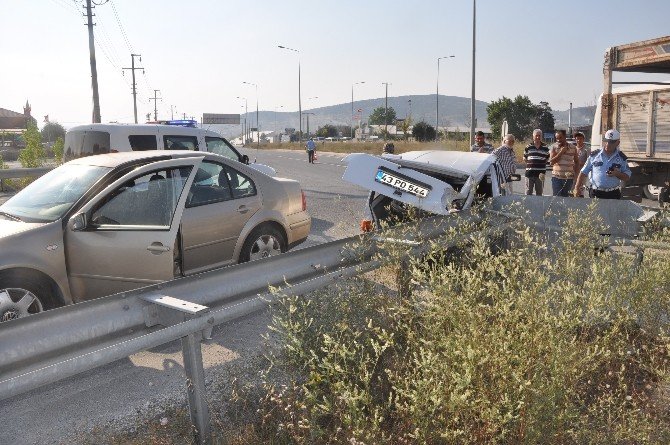 Bozüyük’te Trafik Kazası, 2 Yaralı