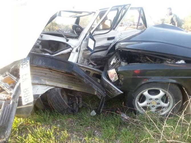 Burhaniye’de Kaza: 4 Yaralı