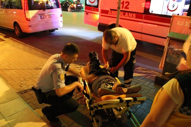 Zonguldak’ta Alkollü Kişi Hastanelik Oldu