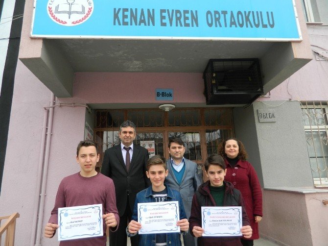 Teog Türkiye Birincisi Kenan Evren Ortaokulundan