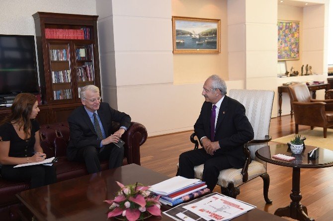 Kılıçdaroğlu, Ab Büyükelçisi Haber İle Görüştü