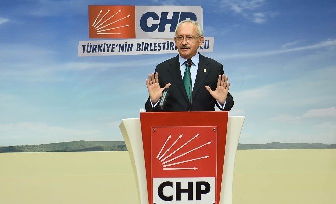 Chp Genel Başkanı Kemal Kılıçdaroğlu: