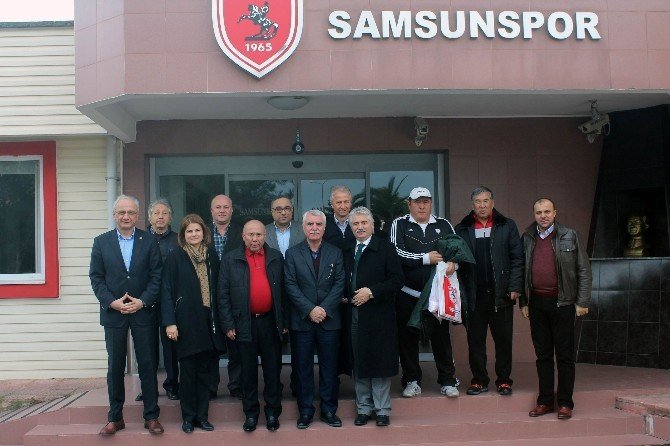 Kırgız Heyetten Samsunspor’a Ziyaret