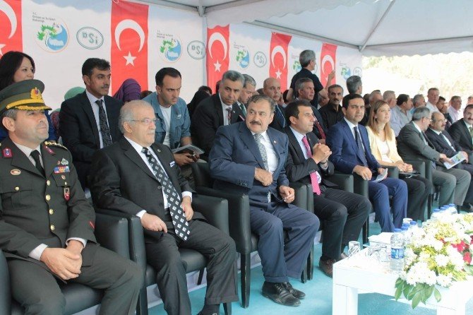 Güzler Sulama Birliği Alanı Temel Atma Ve Toplu Açılış Töreni Gerçekleşti