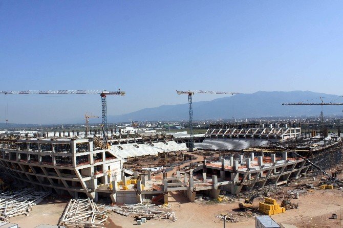 Pişmaniye Şeklindeki Statta Sona Yaklaşıldı