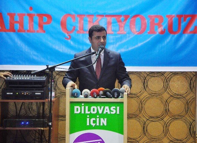 Hdp Genel Başkanı Selahattin Demirtaş:
