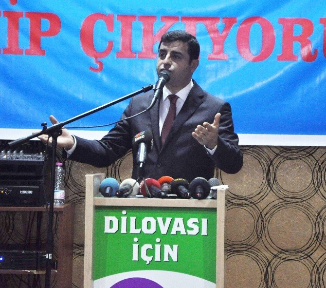 Hdp Genel Başkanı Selahattin Demirtaş: