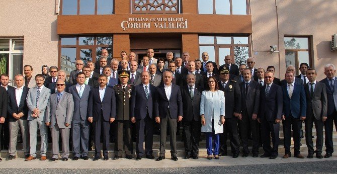Kültür Ve Turizm Bakanı Yalçın Topçu Çorum’da