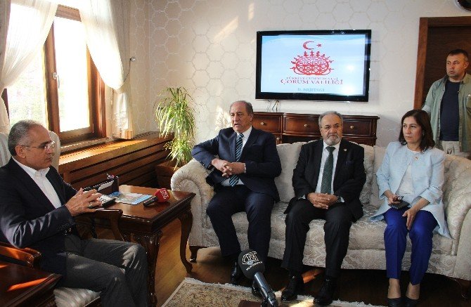Kültür Ve Turizm Bakanı Yalçın Topçu Çorum’da