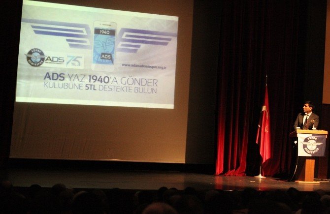 Adana Demirspor’dan 75. Yıl Sms Kampanyası
