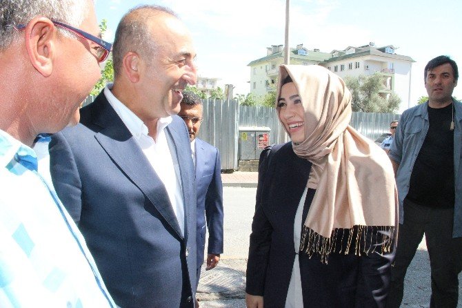 Mevlüt Çavuşoğlu, Memleketi Alanya’da Bayramlaştı