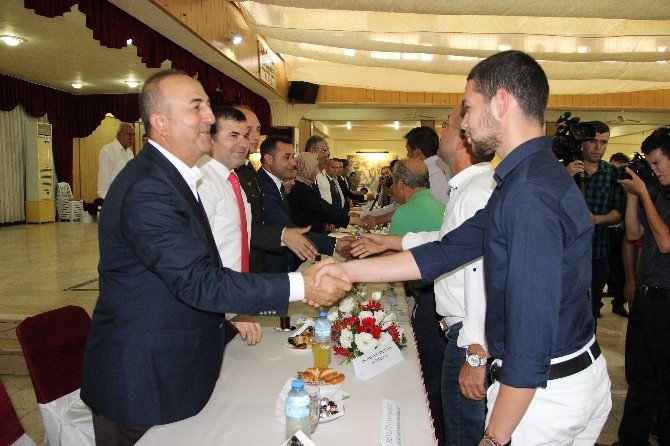 Mevlüt Çavuşoğlu, Memleketi Alanya’da Bayramlaştı