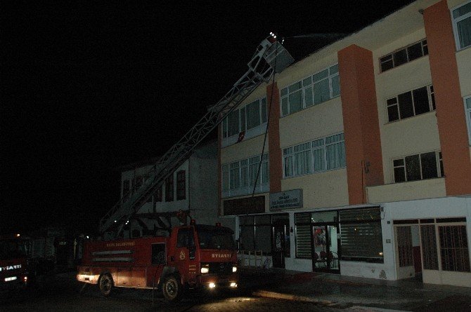 Küre’de Baca Yangını Korkuttu