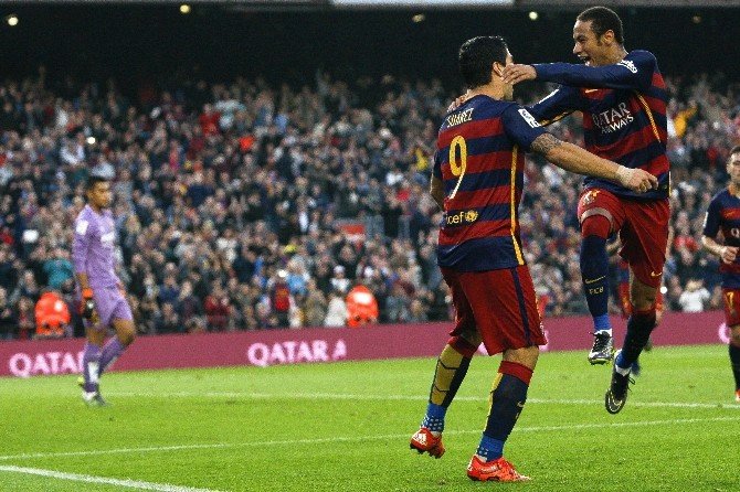 Messı’nın Yokluğunda Barcelona’yı Neymar Ve Suarez Sırtladı