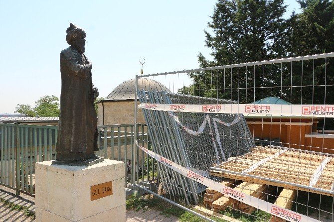 Gül Baba Türbesi’nde Kazı Çalışmaları Başladı