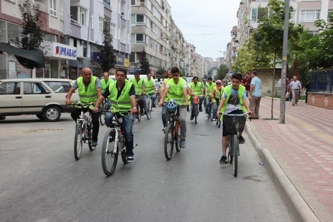Bafra’da Madde Bağımlılığına Karşı Pedal Çevirdiler
