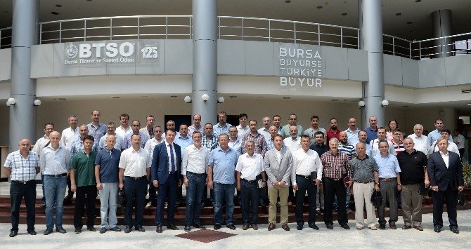 Makine Sektör Temsilcileri Btso’da Buluştu