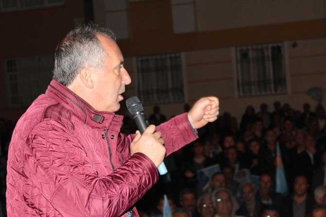 Muharrem İnce: "Chp Hayır Kurumu Değil"