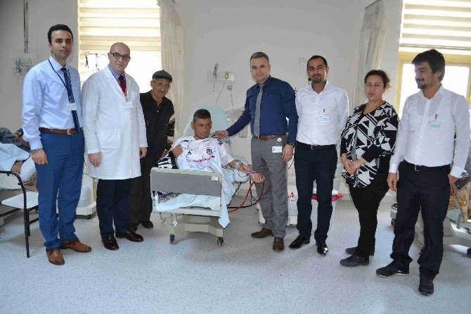 Diyaliz Hastası Gence Kara Kartal Jesti