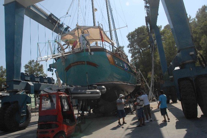 Fethiye’den Meksika’ya 1 Milyon Dolarlık Tekne Gönderildi