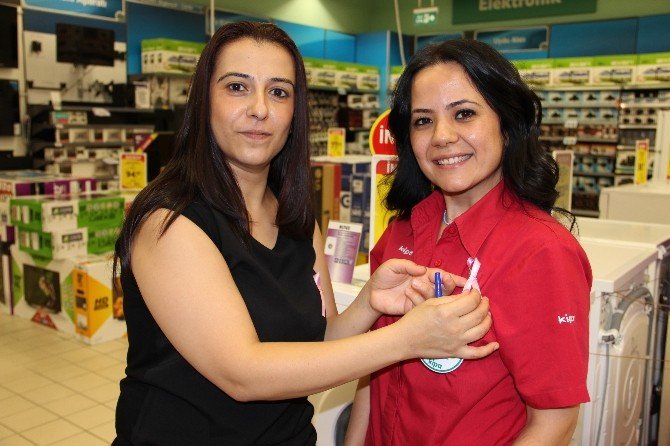 Mağazalara Pembe Kurdele