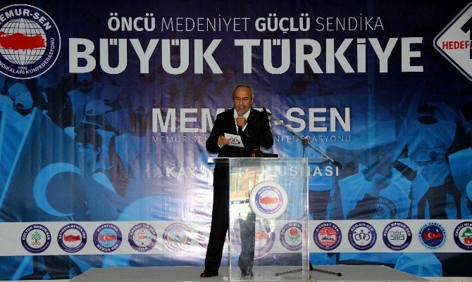 Memur-sen ‘Hedef 1 Milyon Üye’ Toplantısı Yapıldı
