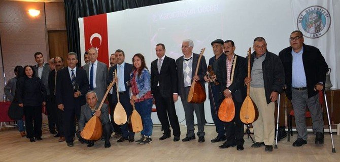 Mut’ta 2. Karacaoğlan Gecesi