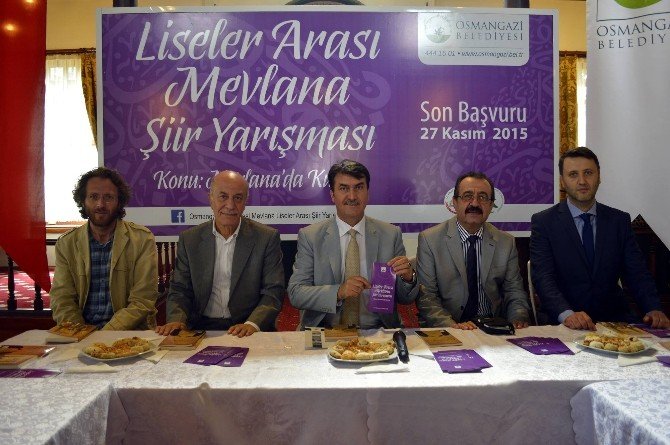 Liseli Gençler Hazreti Mevlana İçin Şiir Yazacak