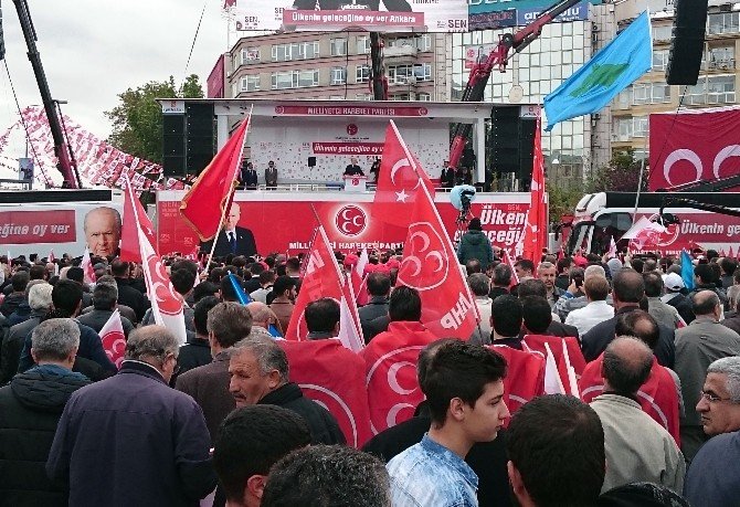 Bahçeli: "Işid’e ’Nankör’ Diyen Davutoğlu Bu Sözünü Açıklığa Kavuşturmalıdır"