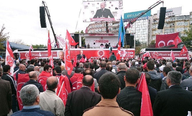 Bahçeli: "Işid’e ’Nankör’ Diyen Davutoğlu Bu Sözünü Açıklığa Kavuşturmalıdır"