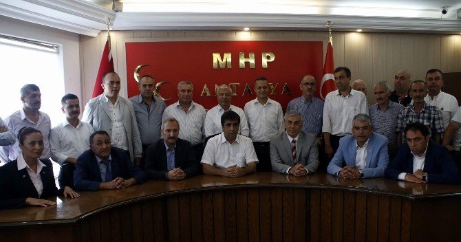 Mhp Antalya İl Başkanlığı Bayramlaştı