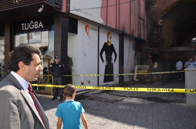 Zırhlıoğlu’ndan Kapalıçarşı Esnafına Geçmiş Olsun Ziyareti