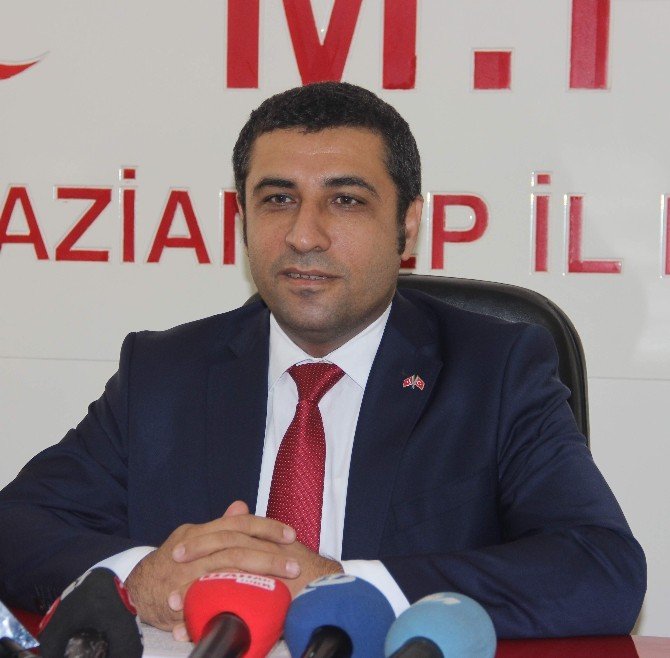 Mhp Gaziantep İl Başkanı Muhittin Taşdoğan: