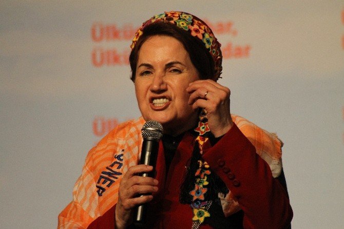 Denizli’de Meral Akşener İzdihamı