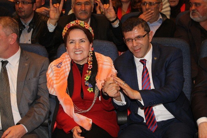Denizli’de Meral Akşener İzdihamı