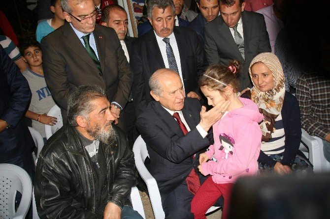 Mhp Genel Başkanı Bahçeli, Yozgat’ta Şehit Ailesini Ziyaret Etti