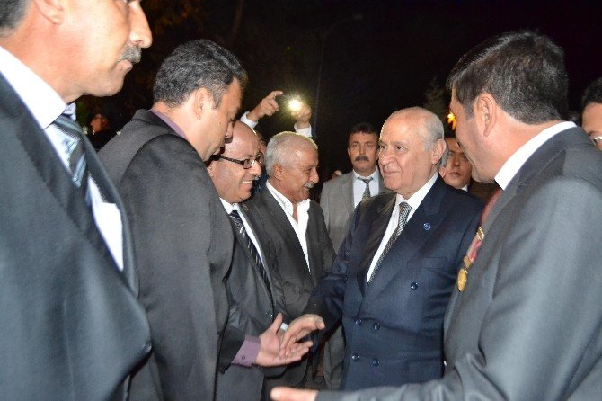 Mhp Lideri Bahçeli, Memleketi Osmaniye’de