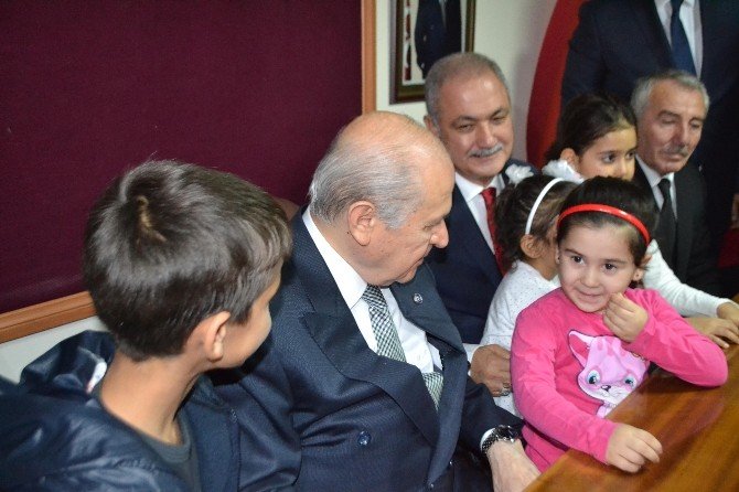 Mhp Lideri Bahçeli, Memleketi Osmaniye’de