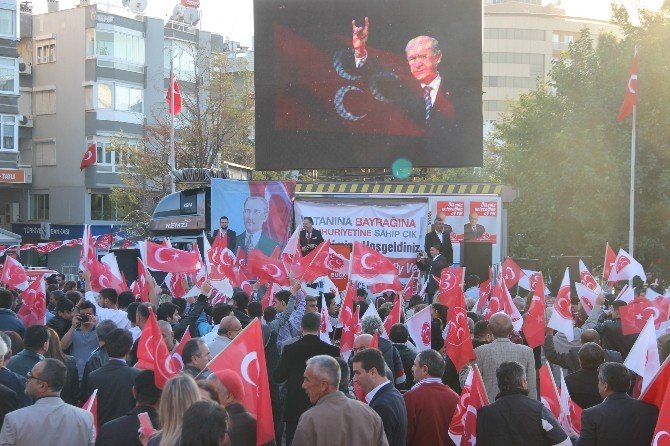 Mhp’li Vural’dan Buca Mitingi