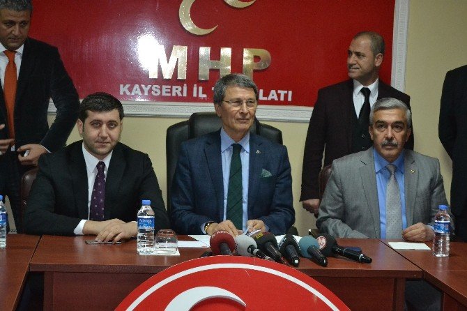 Mhp Kayseri Milletvekili Yusuf Halaçoğlu: