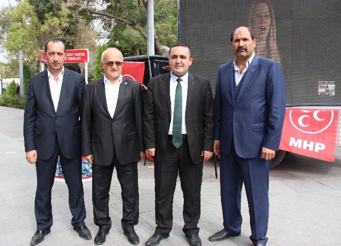 Mhp’den Led Ekranla Seçim Kampanyası